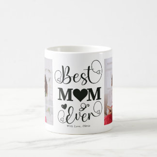 Mug Editable Color Best Mom Ever Photo Mother's Day