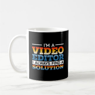 Mug Éditeur Vidéo Édition Motion S Film Production