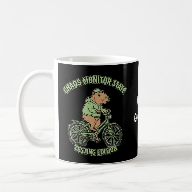 Mug Édition de test de l'état du moniteur de chaos de  (Gauche)