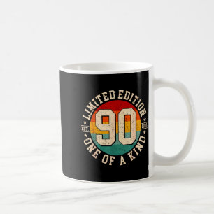 Mug édition limitée 90 ans vintage 1936 90ème