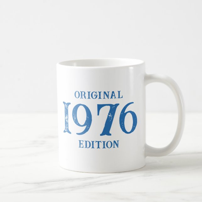 Mug Édition originale de 1976 en bleu océan (Droite)