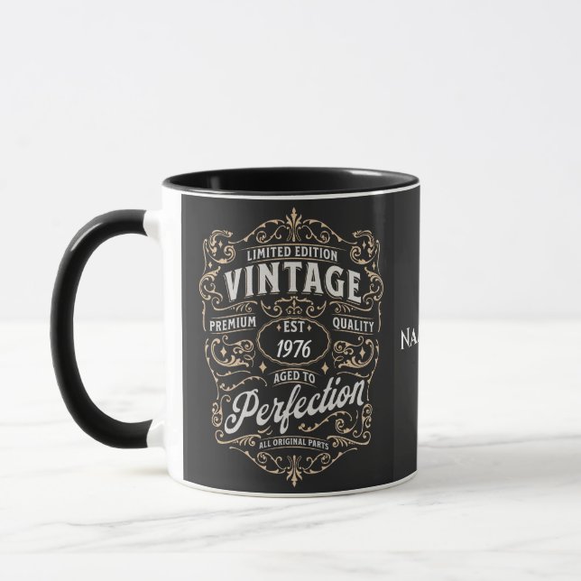 Mug Édition vintage. Qualité de qualité supérieure - â (Gauche)