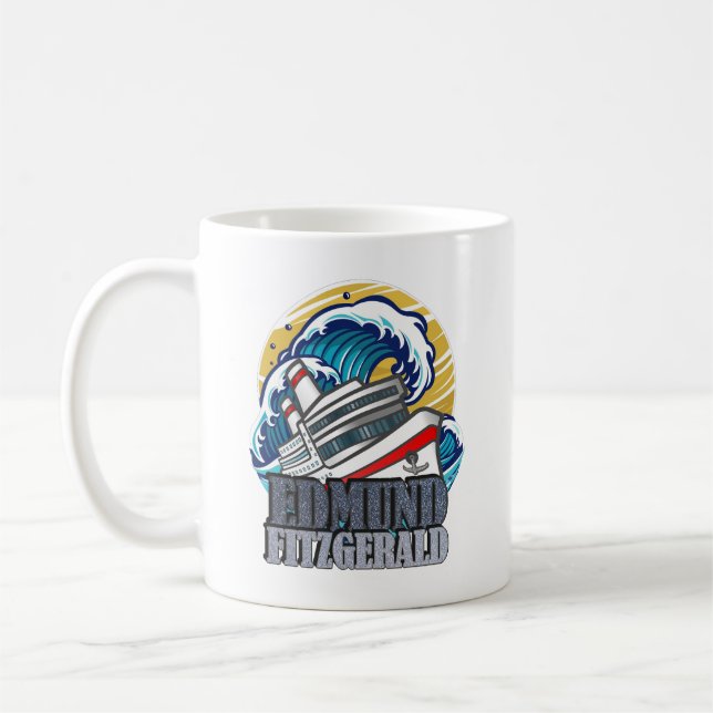 Mug Edmund Fitzgerald | Hommage au navire légendaire (Gauche)