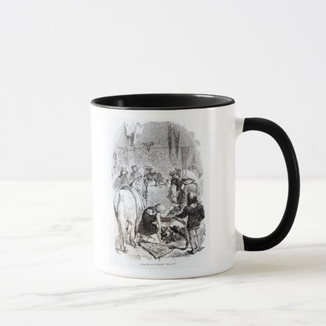 Mug Edouard II et le troubadour (Droite)