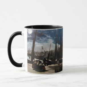 Mug Edouard Manet - Le Port de Boulogne au clair de lu
