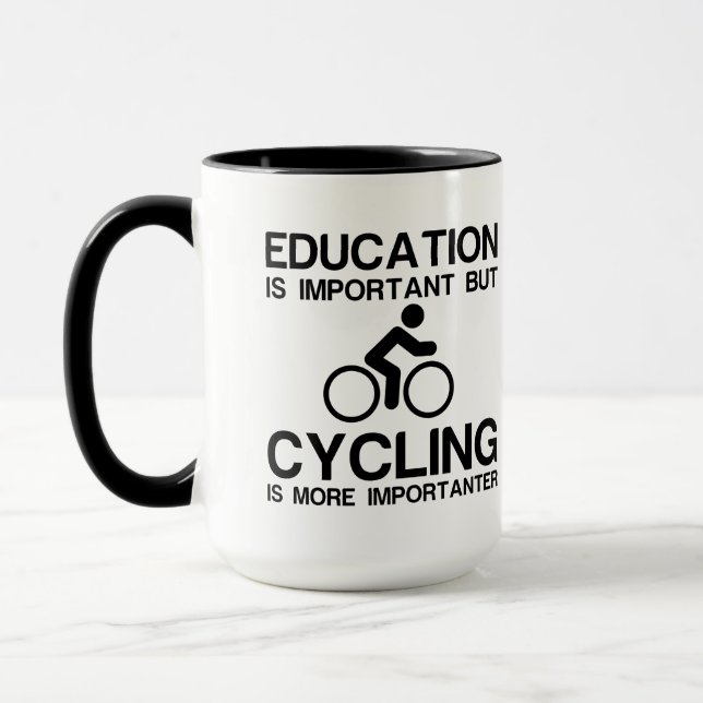 Mug Éducation et cyclisme (Gauche)