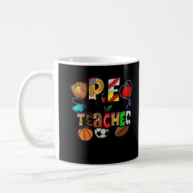 Mug Éducation Physique Phys Enseignant Pe Ed Funny Bac (Gauche)