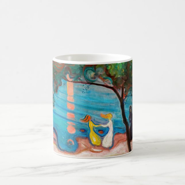 Mug Edvard Munch - Danse sur la plage (Centre)