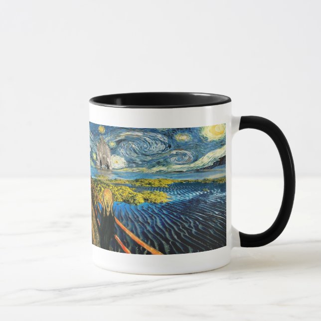 Mug Edvard Munch - Edvard rencontre Vincent (Droite)