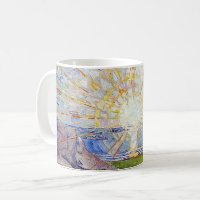 Mug Edvard Munch - Le Soleil 1911 (Devant gauche)