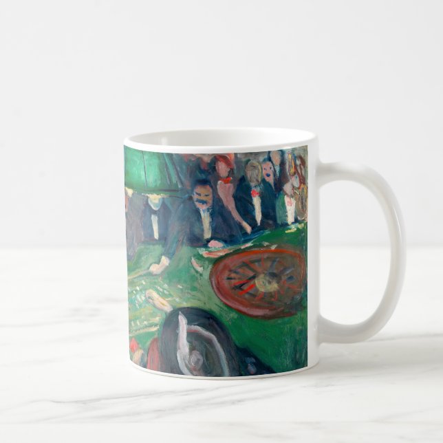 Mug Edvard Munch - Table de roulette à Monte Carlo (Droite)