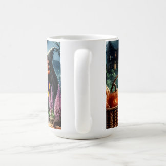 Mug Eerie Halloween Night Watercolor