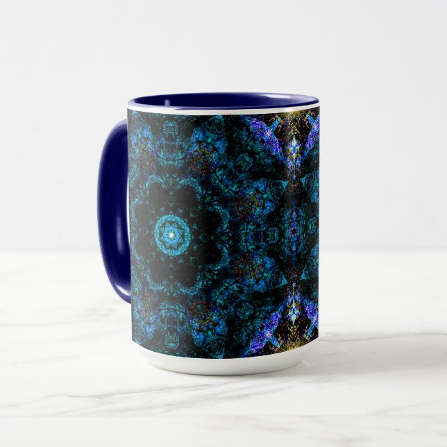 Mug Effet Aqua Kaleidoscope, (Devant gauche)
