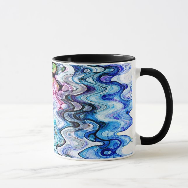 Mug Effet d'ondulation (Droite)