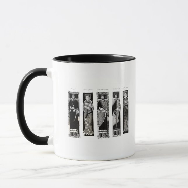 Mug Effigies de Henry II Eleanor de l'Aquitaine (Gauche)