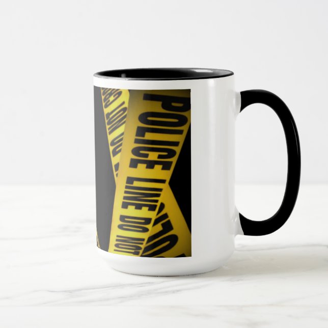 Mug Effiloche « POLICE LINE JO NOT CROSS (Droite)