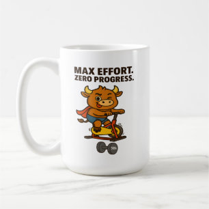 Mug Effort BMax. Avancement Zéro - Amusant Bullio Gym