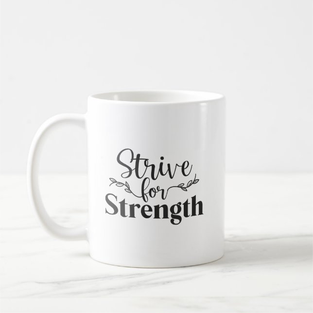 Mug Effort - Gymnase, Hustle, Succès (Gauche)
