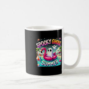 Mug Éffrayant Ghoul Été mignon Fantôme Flamant rose Bo