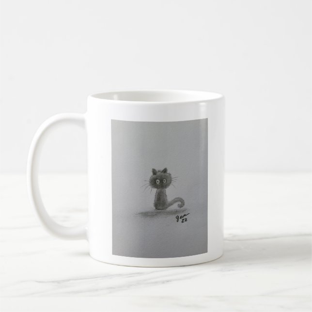 Mug Éffrayant Kitty (Gauche)