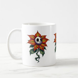 Mug Éffrayant Noël Poinsettia