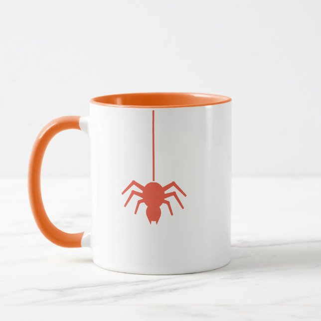 Mug Éffrayant Spider Halloween Contrebassants Déplaisa (Gauche)