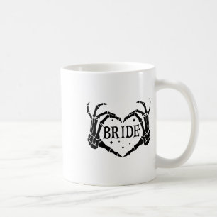 Mug Éffrayante mariée Skeleton mains Fiançailles Maria
