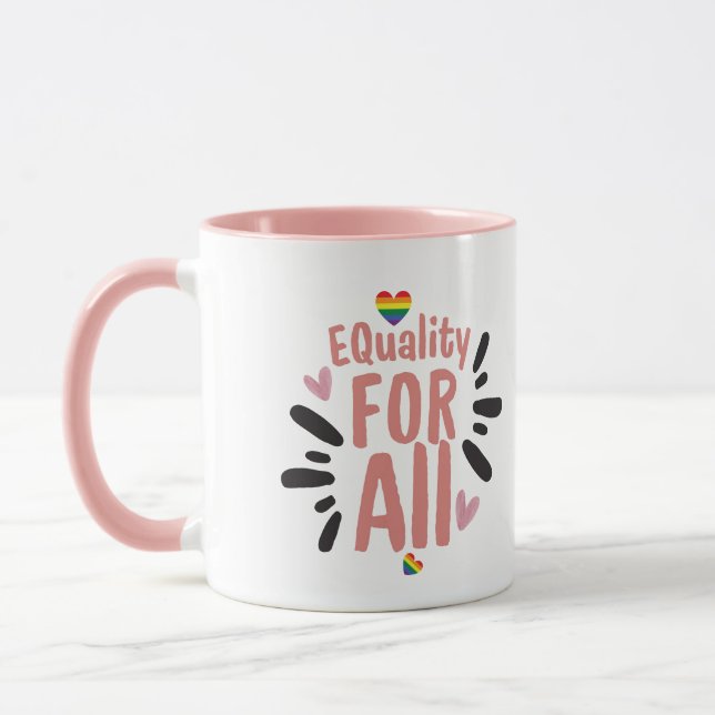 Mug Égalité pour tous Fierté (Gauche)