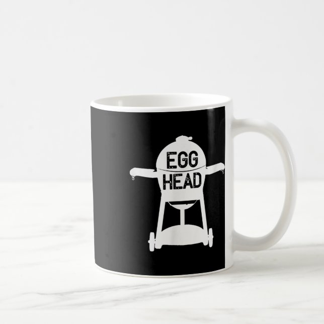 Mug Egghead Bbq Smoker Grill Drôle Cadeau (Droite)