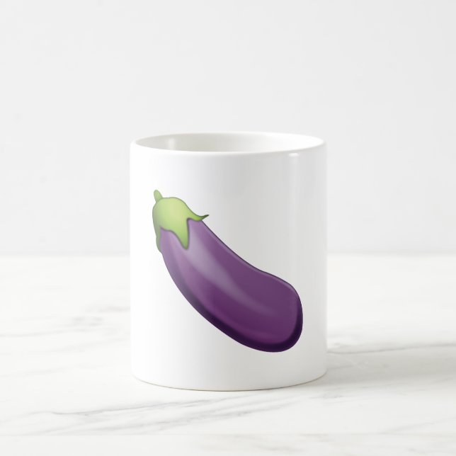 Mug Eggplant - Emoji (Centre)