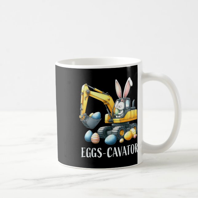 Mug Eggscavator Chasse aux Oeufs de Pâques Camions de  (Droite)
