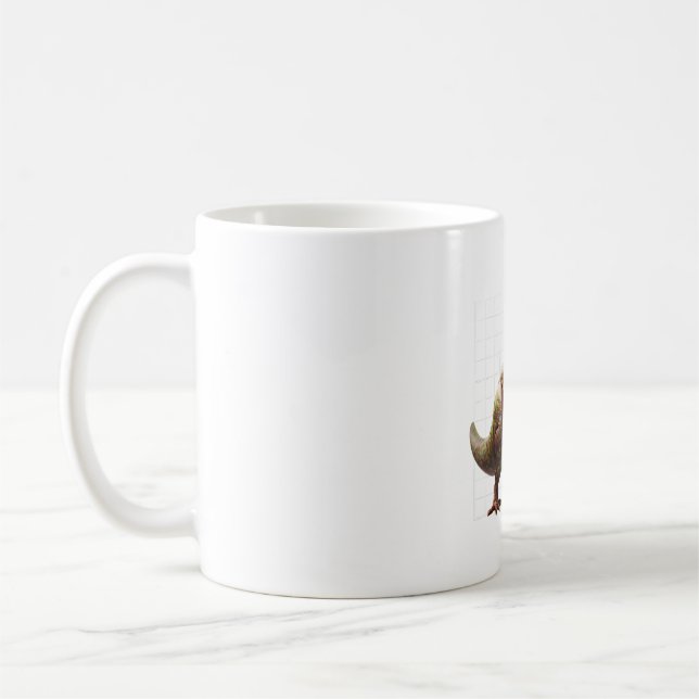 Mug Eggspert Oeufs de Pâques Chasse Dinosaure Bunnies  (Gauche)