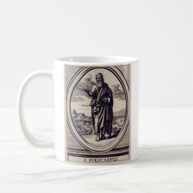 Mug Église apostolique Saint-Polycarpe Art graphique (Gauche)