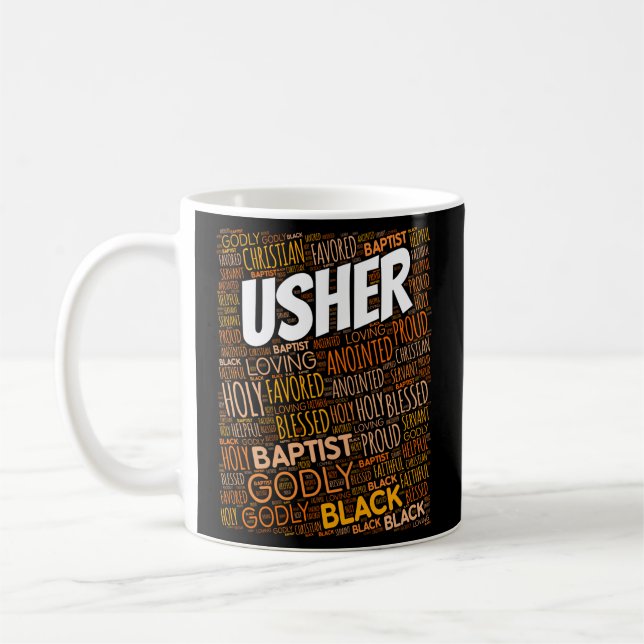 Mug Église baptiste Usher Board (Gauche)