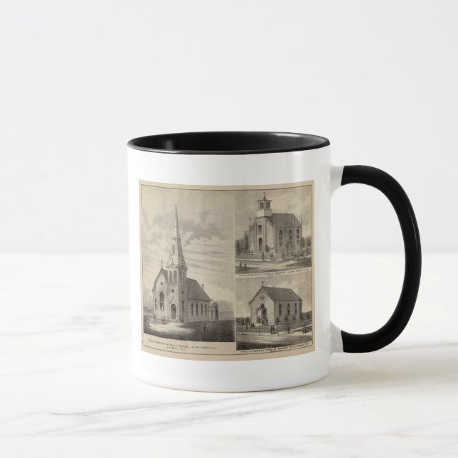 Mug Église catholique allemande du Minnesota (Droite)