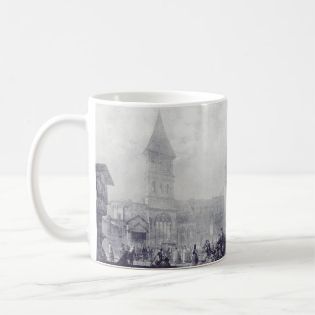 Mug Église de l'abbaye Saint-Philibert de Tournus (Gauche)