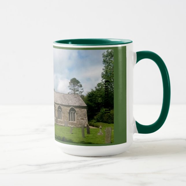 Mug Église les Cornouailles Angleterre de Braddock (Droite)