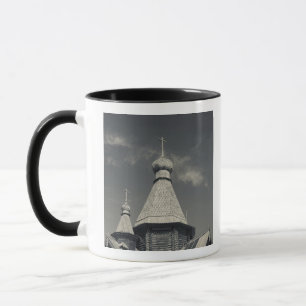 Mug Église orthodoxe russe traditionnelle en bois