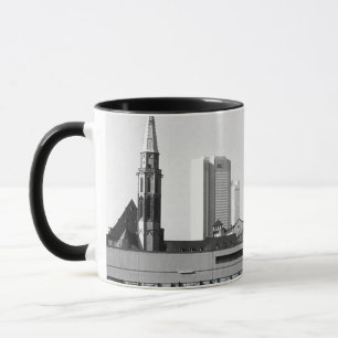 Mug Église Saint-Nicolas de Francfort Allemagne vintag
