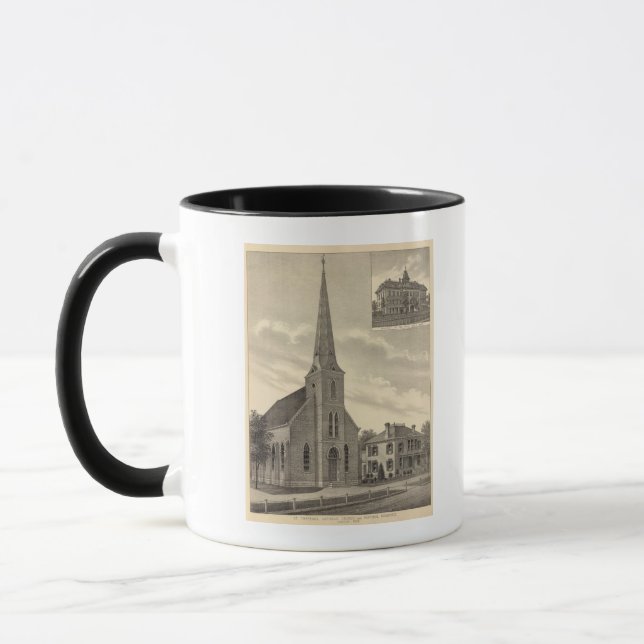 Mug Église Sainte-Thérèse, Nebraska (Gauche)