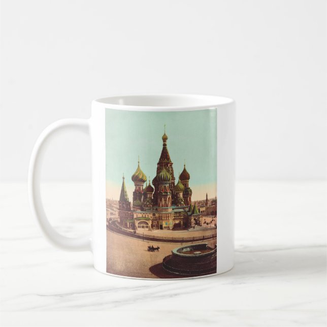 Mug Église St. Basil, place Rouge Moscou (Gauche)