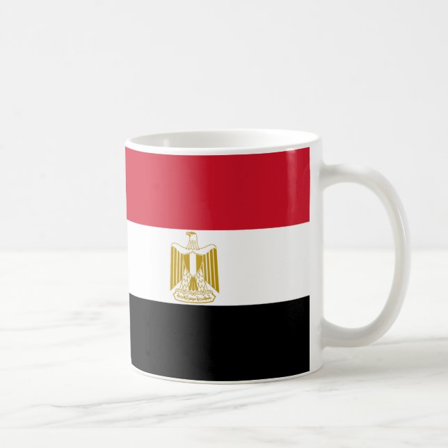 Mug Égypte Drapeau en céramique Musique (Droite)
