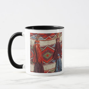 Mug Egypte, Gizeh. Couverture de chameau dans les Pyra