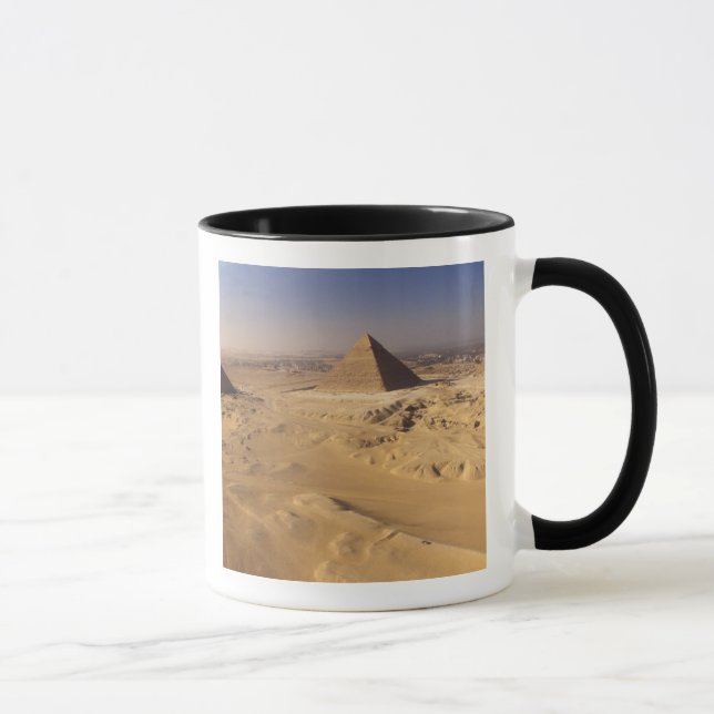 Mug Egypte, Pyramides à Gizeh, Khafre, Khufu, Menkaure (Droite)