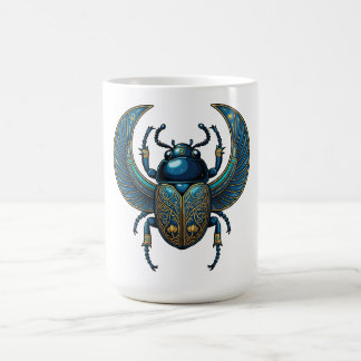 Mug Egyptian Scarab Symbol - Scarab Pharaonic Design 