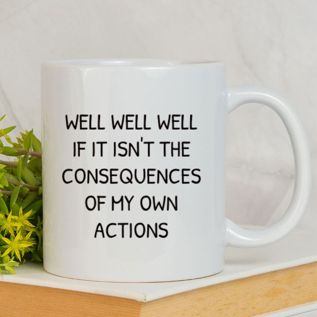 Mug Eh bien Eh bien Eh bien Drôle | Sarcastique (Créateur téléchargé)