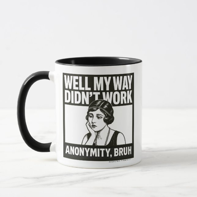 Mug Eh bien, ma méthode n'a pas fonctionné - Femme - M (Gauche)