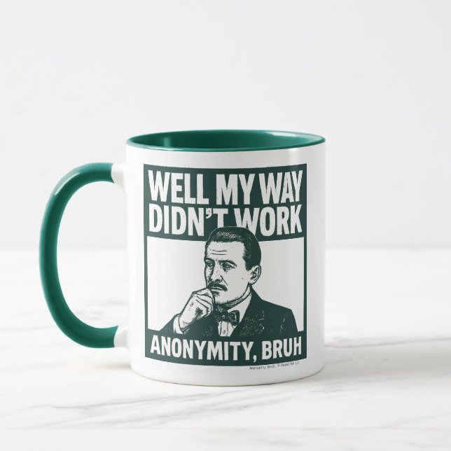 Mug Eh bien, ma méthode n'a pas fonctionné - homme - M (Gauche)