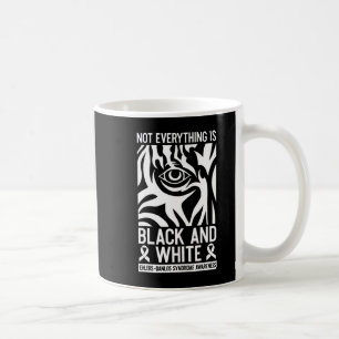 Mug Ehlers En Ruban Noir Et Blanc Danlos Zebra Rheumat