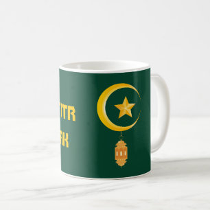 Mug Eid al Fitr Moubarak Ramadan Kareem Moon Star
